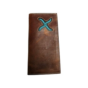 Twisted X Leather Stars /& Stripes Brown Money Clip